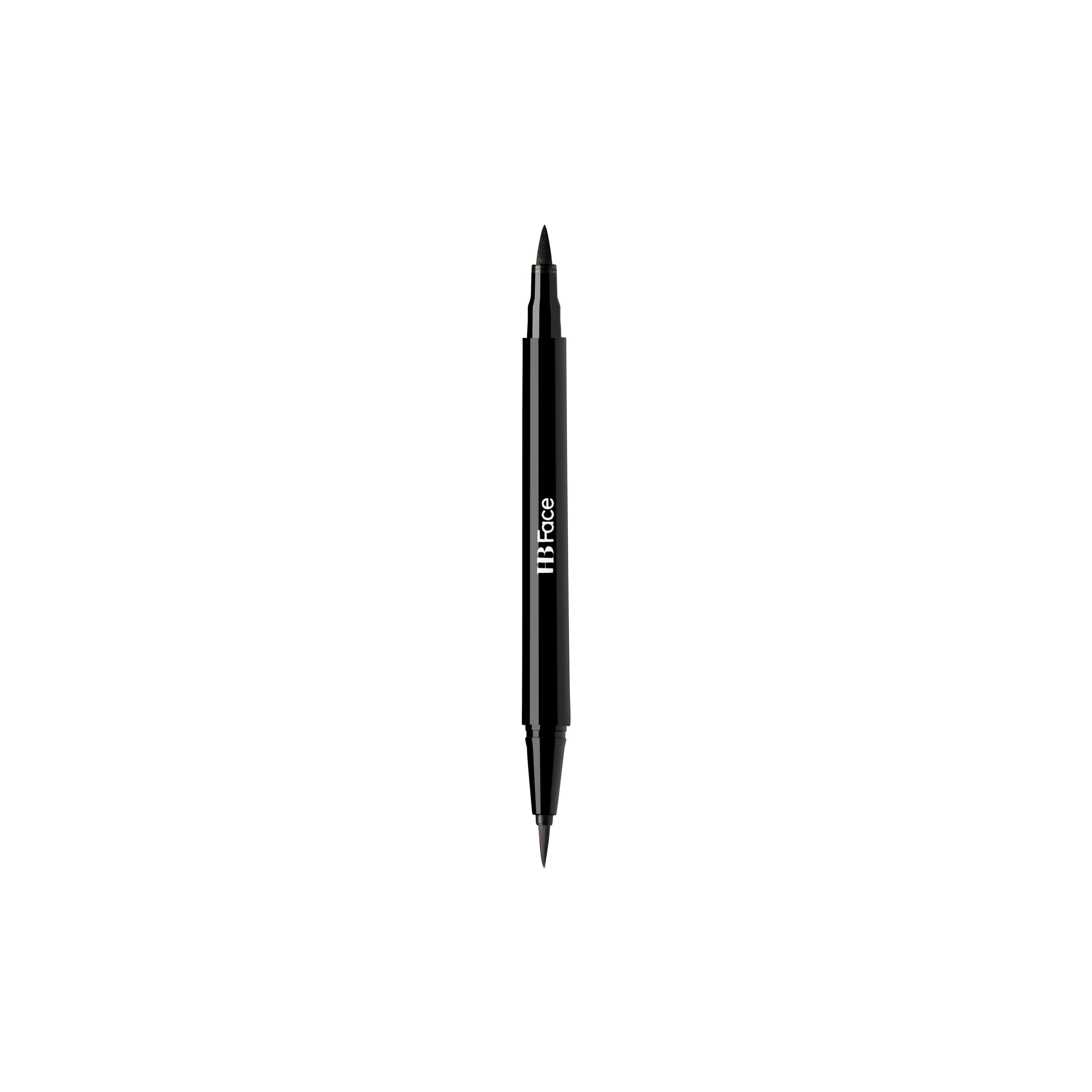 Black Dual Tip Liquid Pen