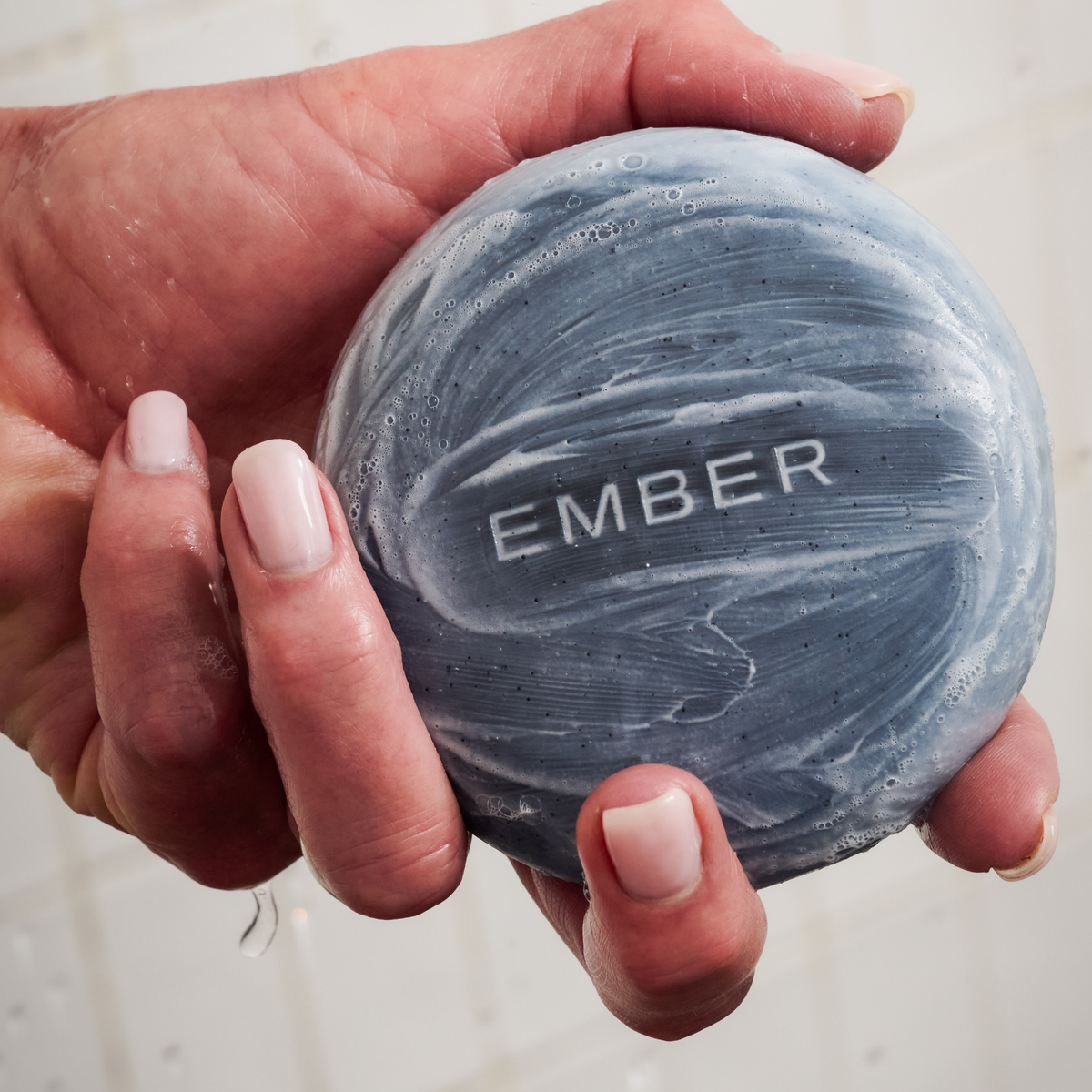 Ember Wellness - Charcoal Buffing Bar - Sheer Santal